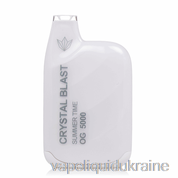 Vape Liquid Ukraine Crystal Blast OG5000 Disposable Summertime